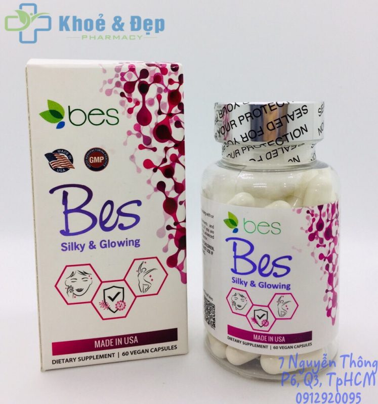 VIÊN UỐNG SÁNG DA BES mẫu mới – KhoeVaDepPharmacy