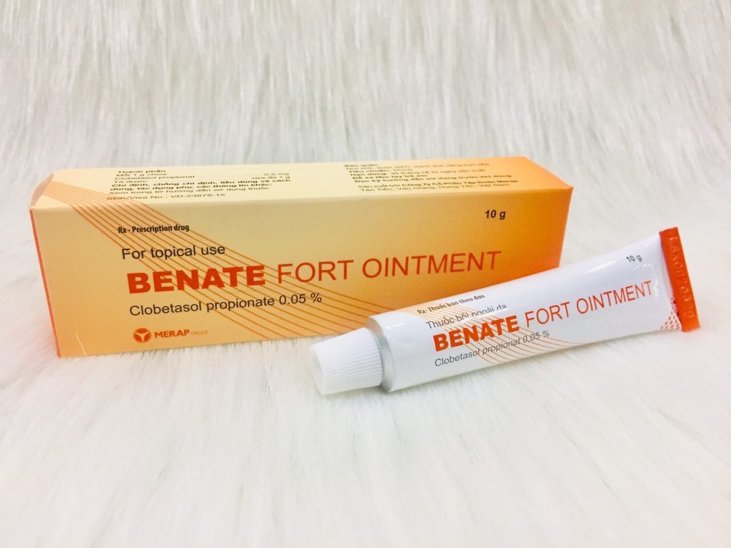 Benate Forte Ointment 10g thuốc bôi vảy nến, chàm lâu ngày khó trị ...