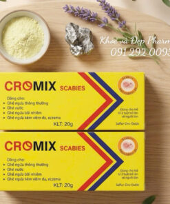 CROMIX scabies - Gel hỗ trợ giảm ngứa, ghẻ, viêm da, eczema